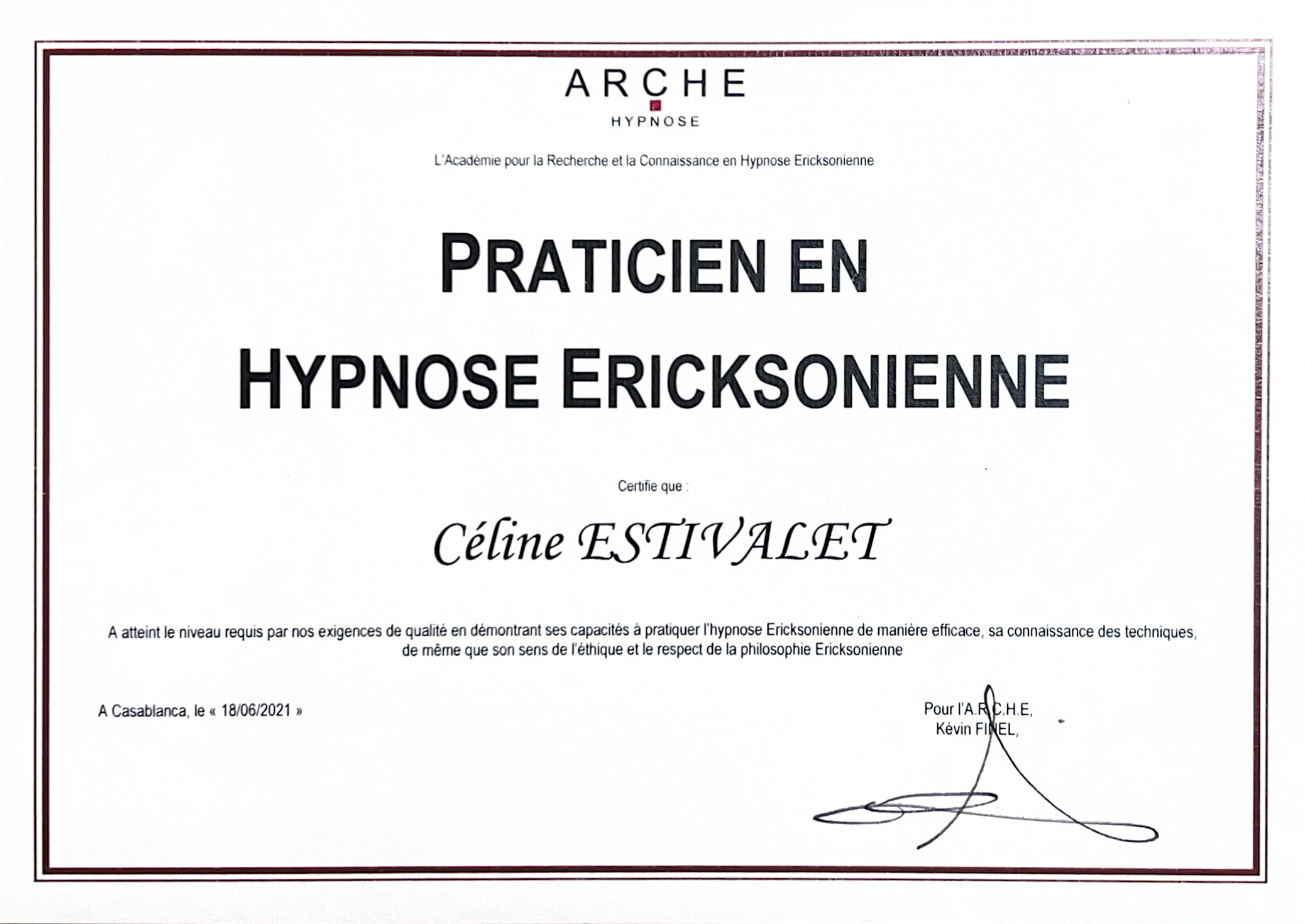 Formation en hypnose